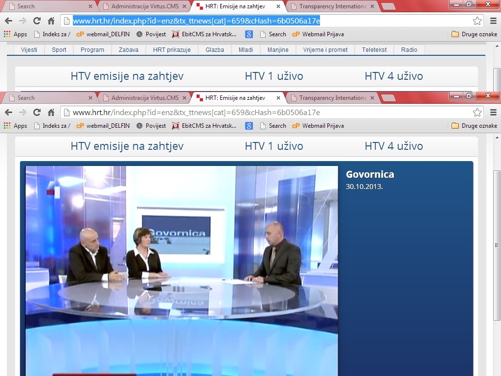 President TIC performed in “Govornica”