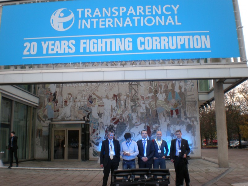 The representatives of TIH on 20 annual meeting